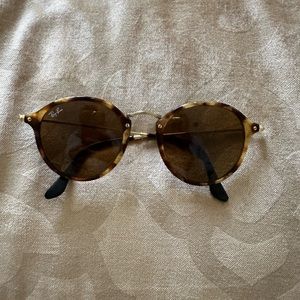 Tortoise Ray Ban Round Sunglasses